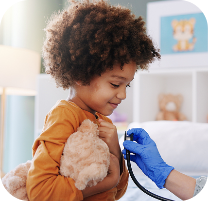 Consulta de pediatria geral com acompanhamento de crescimento infantil